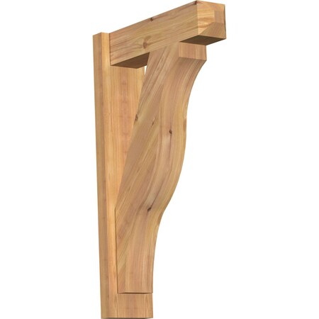 Ekena Millwork Funston Smooth Craftsman Outlooker, Western Red Cedar, 5 1/2"W x 18"D x 30"H OUT06X18X30FST04SWR